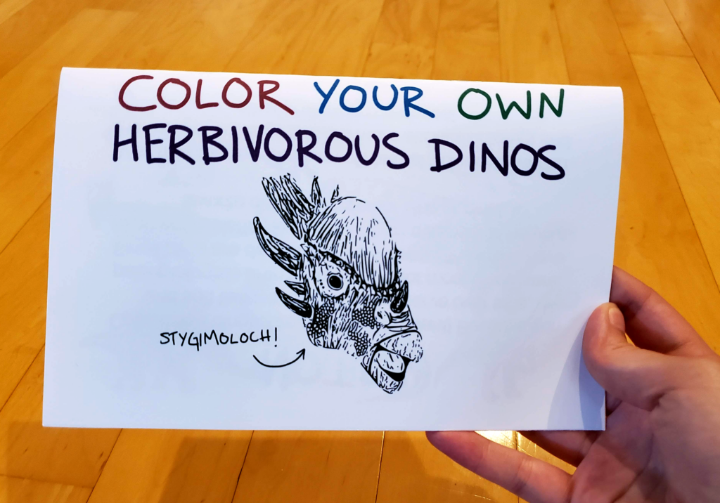 Cover of Color Your Own Herbivorous Dinos